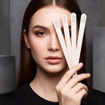 Пилка Капля | тонкая основа | 180/240 Zaba Nail System 3288 фото
