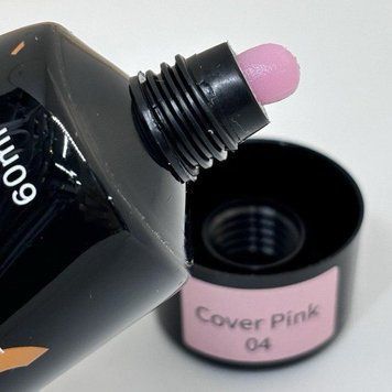Полігель Bee Nails 004 Cover Pink (рожевий) 60 г 11471 фото