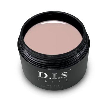 D.I.S Nails HARD LATTE - камуфлюючий твердий гель 50 г 25031 фото