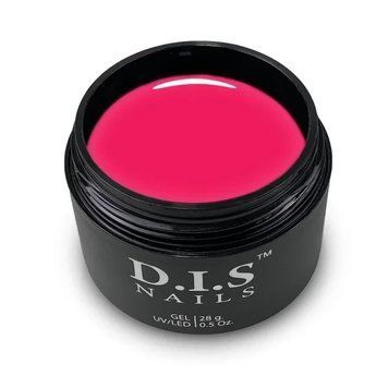 D.I.S Nails HARD NEON PINK - камуфлюючий твердий гель 28 г 22794 фото