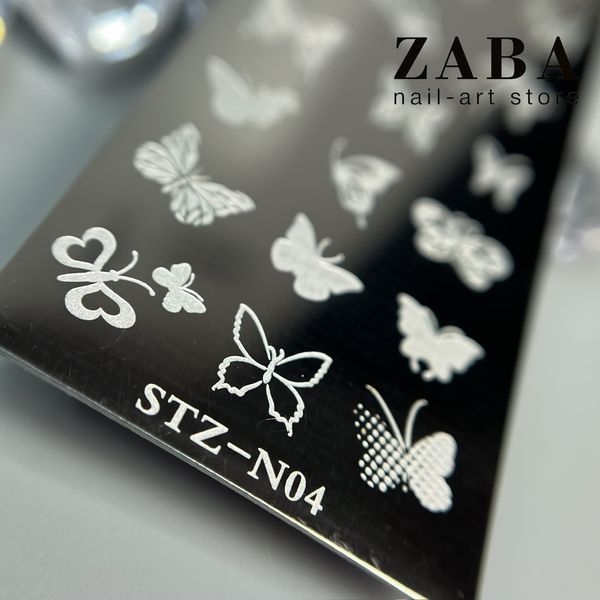 Пластина для стемпинга STZ-N04 32492 фото