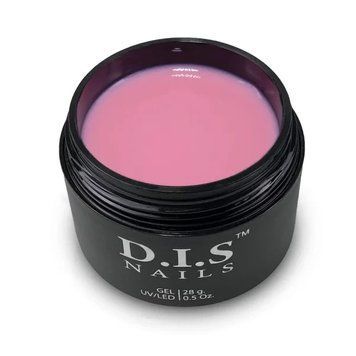 D.I.S Nails HARD DARK PINK - Камуфлюючий твердий гель 28 г 13219 фото