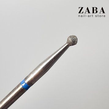 Алмазна фреза Куля 023 синя 001/023B-6784 100866 фото