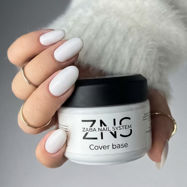 ZNS Cover Base №01 Камуфлирующая база для ногтей, 30 мл 25281 фото