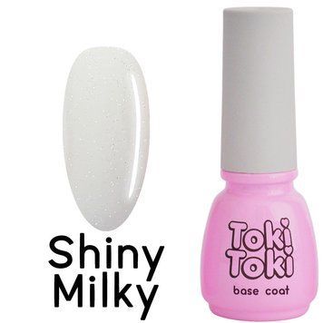 Камуфлююча база Toki-Toki Shiny Milky, 5 мл 22544 фото
