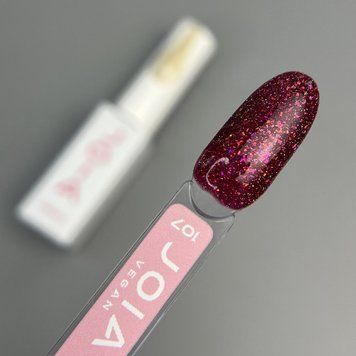 Гель-лак JOIA vegan Світловідбиваючий 107, 6 мл 41642 фото