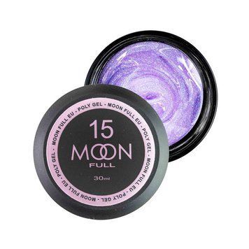 Полігель для нігтів MOON FULL POLY GEL 15ml - №015 62106 фото