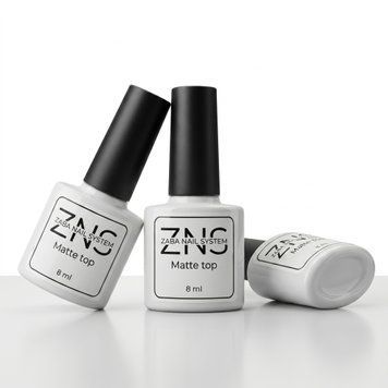 ZNS Matte Top Матовый топ для ногтей, 8 мл 35056 фото