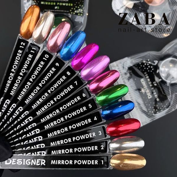 Designer Professional Mirror powder №005 (Зелена) - Дзеркальна втирка 62344 фото