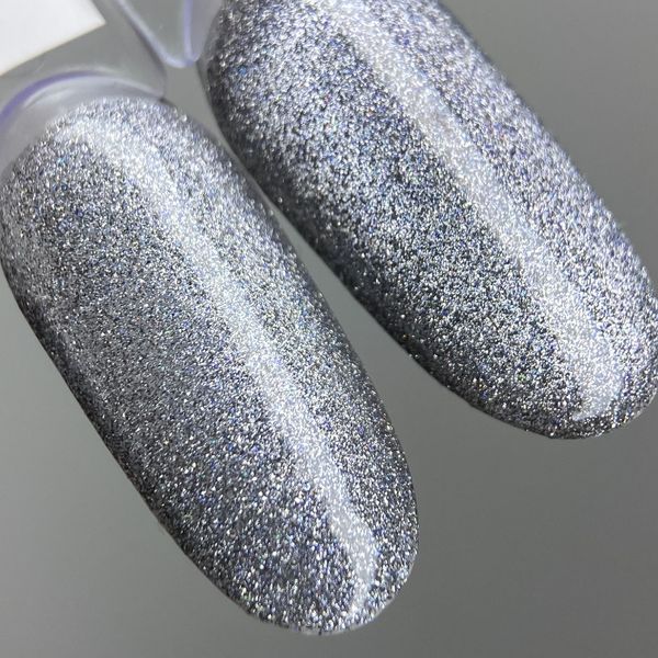 Гель‑лак Котяче Око ZNS Night Cat Eye 01 із світловідбивним ефектом, 8 мл 35057 фото