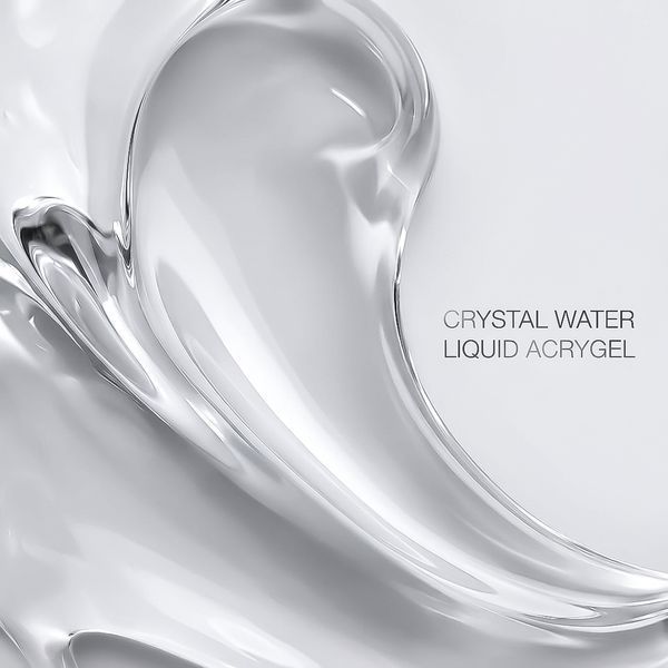 ZNS Liquid Acrygel №01 Crystal Water Рідкий Акригель для нігтів, 30 мл 43281 фото