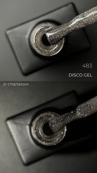 Designer Professional Disco Gel 483 - Светоотражающий гель-лак, 9 мл 62598 фото