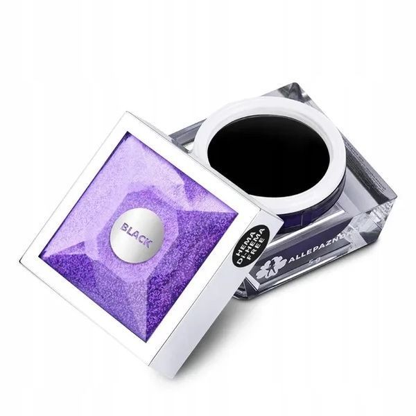 Гель для дизайну ARTISTIC GEL BLACK AllePaznokcie, 5 мл 32308 фото