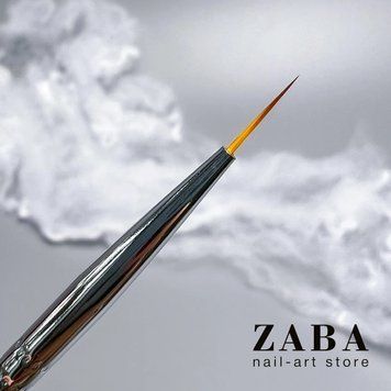 Кисточка для тонких линий с прозрачной ручкой №3 61869 фото