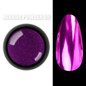 Designer Professional Mirror powder №008 (Фиолетовая) - Зеркальная втирка 62347 фото