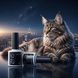 Гель‑лак Кошачий Глаз ZNS Night Cat Eye 03 со светоотражающим эффектом, 8 мл 35059 фото 9