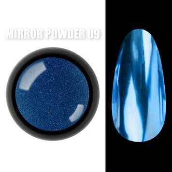 Designer Professional Mirror powder №009 (Голубая) - Зеркальная втирка 62348 фото