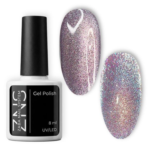 Гель‑лак Кошачий Глаз ZNS Night Cat Eye 04 со светоотражающим эффектом, 8 мл 35060 фото