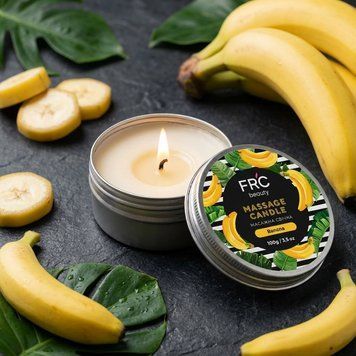 Масажная свічка для рук FRC Beauty - Banana, 30 г 7374 фото