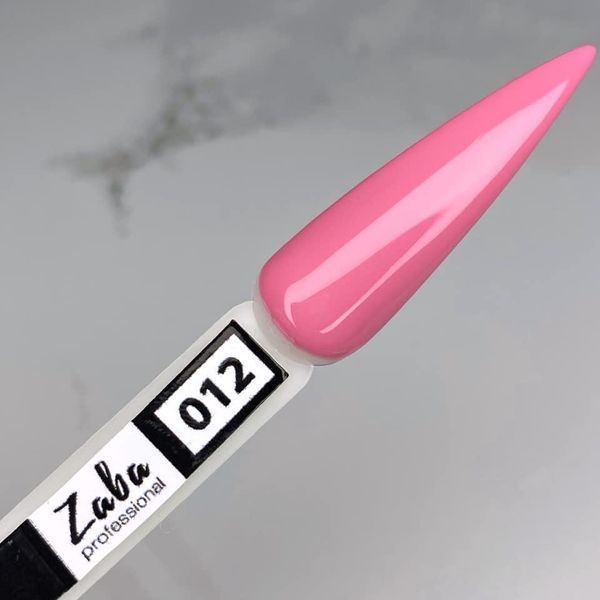 NEW COLLECTION! Гель-лак 012 Zaba professional, 8 мл 5113 фото