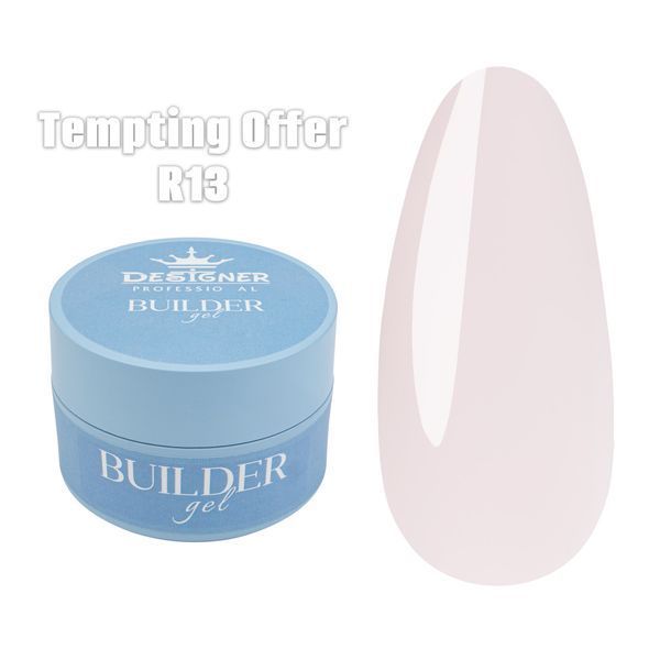 Моделирующий гель R13 - TEMPTING OFFER - Designer Professional Builder Gel, 30 мл 62552 фото