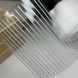 Наклейки на липкой основе Гибкие 3D нити глиттер серебро 32459 фото 2