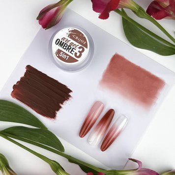 Crooz Гель-фарба 5 в 1 Art Gel Ombre №03 &mdash; 3 мл, для дизайну нігтів 24920 фото