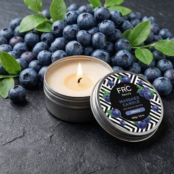 Масажная свічка для рук FRC Beauty - Billberry, 30 г 7375 фото