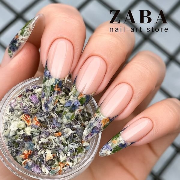 Сухоцветы для дизайна в баночке 001 61870 фото