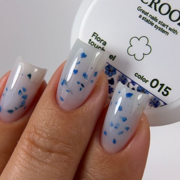 Crooz Flora Touch Gel №15 Гель для нарощення нігтів, 15 мл 43388 фото