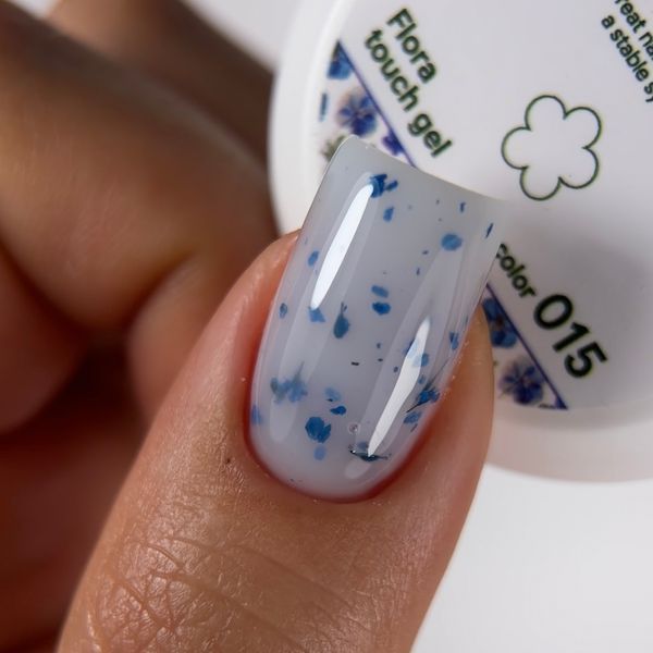 Crooz Flora Touch Gel №15 Гель для нарощення нігтів, 15 мл 43388 фото