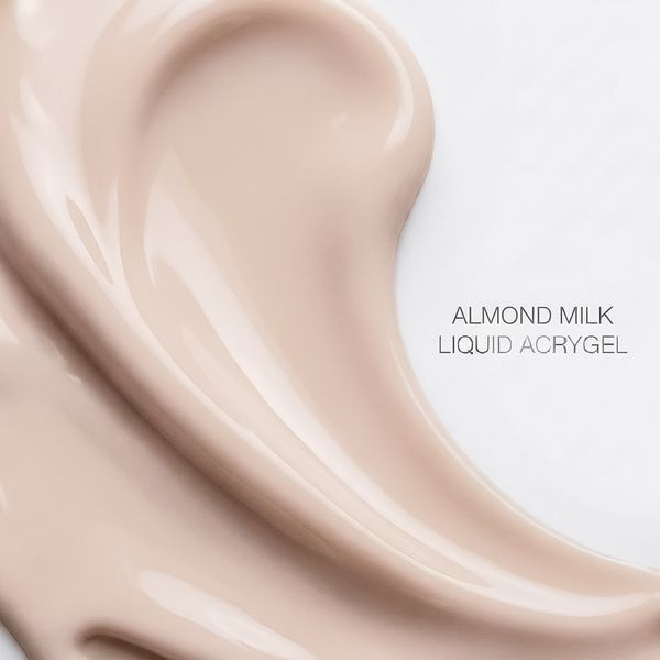 ZNS Liquid Acrygel №06 Almond Milk Рідкий Акригель для нігтів, 30 мл 43286 фото