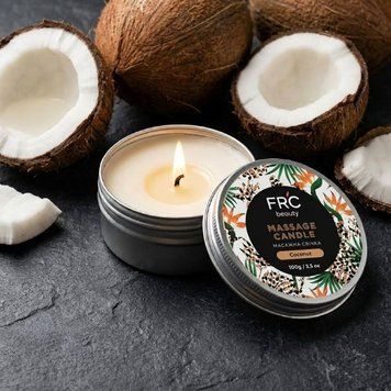 Масажная свічка для рук FRC Beauty - Coconut, 30 г 7376 фото