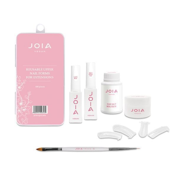Стартовый набор для наращивания полигелем UV/LED PolyAcrylatix Gel Nail Kit JOIA vegan 100905 фото