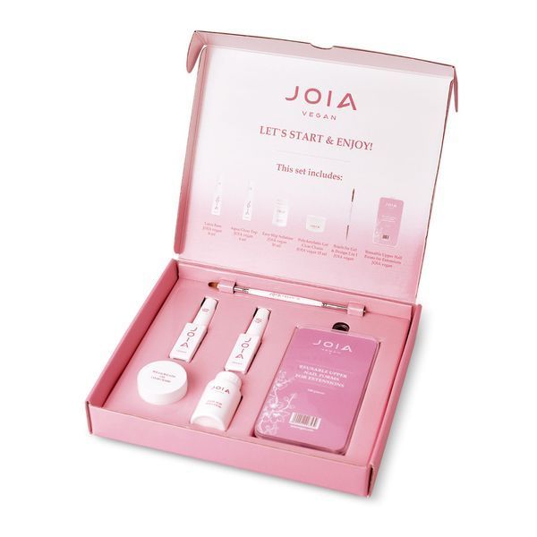 Стартовый набор для наращивания полигелем UV/LED PolyAcrylatix Gel Nail Kit JOIA vegan 100905 фото