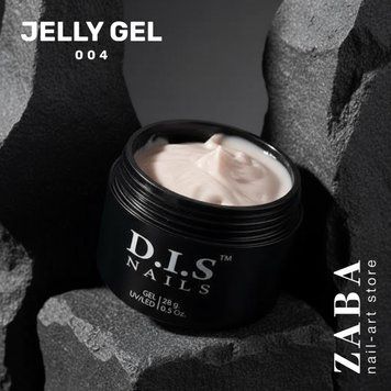 D.I.S Nails JELLY 004 - камуфлюючий гель-желе 28 г 24986 фото