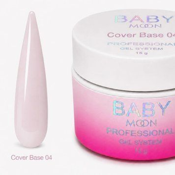 Камуфлююча база Baby Moon Cover Base №04, 15 мл 53228 фото