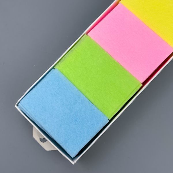 Салфетки безворсовые FRC 6*4 см коробке MIX, 250 шт 7373 фото