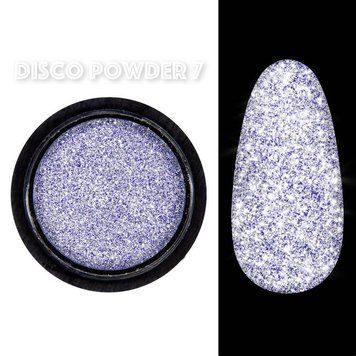 Designer Professional Disco powder №007 - Світловідбивна пудра синя 62358 фото