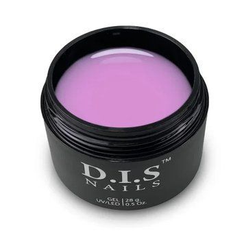 D.I.S Nails HARD LILAC - камуфлюючий твердий гель 28 г 13230 фото