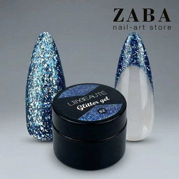 Глиттерный гель со слюдой Lilly Beaute Glitter Gel, 002 3727 фото