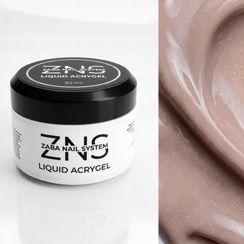 ZNS Liquid Acrygel №09 Brown Sugar Рідкий Акригель для нігтів, 30 мл 43311 фото