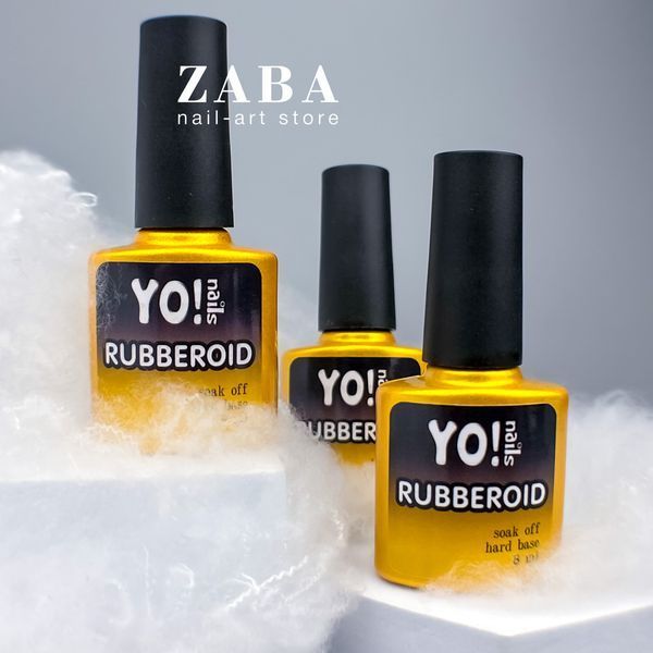 Каучуковая база Yo!Nails RubberOid Hard Base, 8 мл 7027 фото