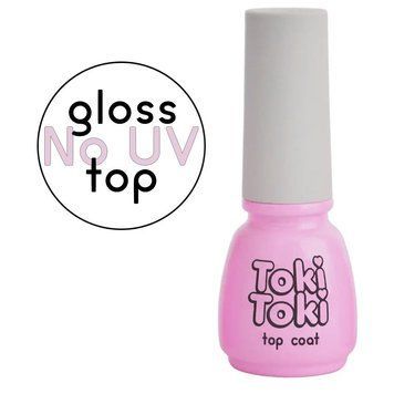 Топ без липкого шару Toki-Toki No UV Gloss, 5 мл 22535 фото