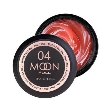 Полігель для нігтів MOON FULL POLY GEL 30ml - №004 62116 фото