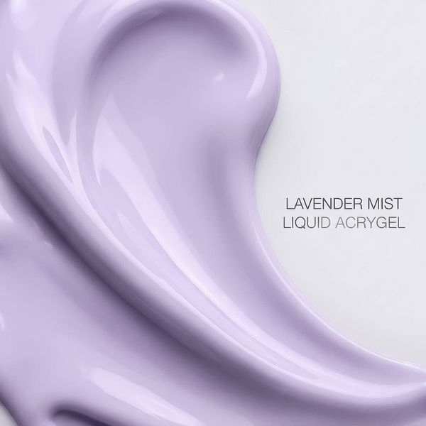 ZNS Liquid Acrygel №10 Lavender Mist Рідкий Акригель для нігтів, 30 мл 43289 фото