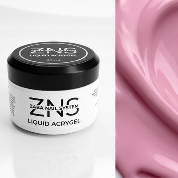 ZNS Liquid Acrygel №11 Pink Yogurt Рідкий Акригель для нігтів, 30 мл 43290 фото