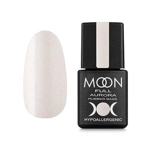 MOON FULL AURORA Shimmer rubber base 2002 - 8 ml 61178 фото