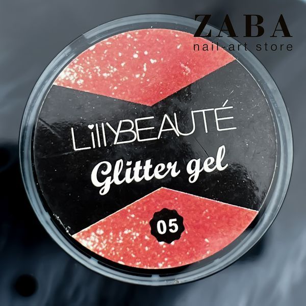Глітерний гель зі слюдою Lilly Beaute Glitter Gel, 005 3730 фото
