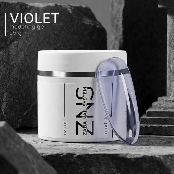 Гель прозоро-фіолетовий Zaba professional Violet, 25 г 1479 фото